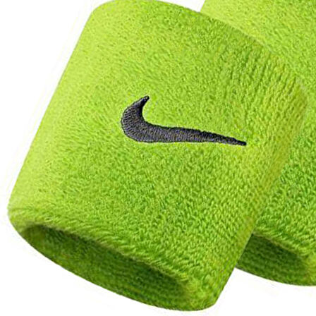 Swoosh Wristbands 2 Unisex Yeşil Antrenman Havlu Bileklik N.NN.04.710.OS