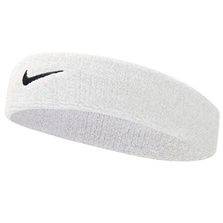 Swoosh Unisex Beyaz Antrenman Saç Bandı N.NN.07.101.OS