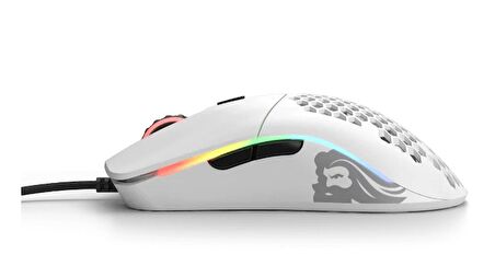 Glorious Model O Minus 12000 DPI 6 Tuş RGB Optik Mat Beyaz Kablolu Gaming (Oyuncu) Mouse