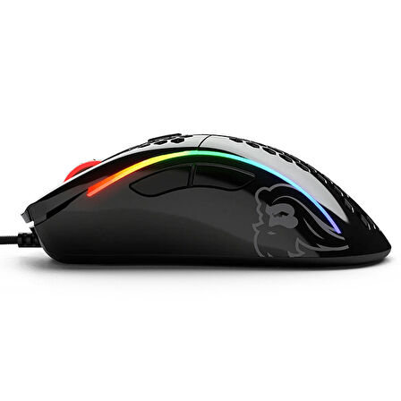 Glorious Model D GLRGD-GBLACK 12000 DPI 6 Tuş RGB Optik Parlak Siyah Kablolu Gaming (Oyuncu) Mouse