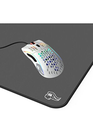 Glorious Model D Parlak Kablolu Beyaz Mouse & Element Ice Mousepad 431mm x 381mm x 4mm Bundle Set