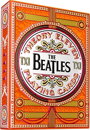 Theory11 The Beatles Orange Oyun Kağıdı Kartı Kartları Destesi Koleksiyonluk