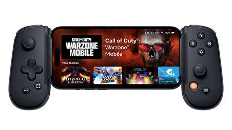 Backbone One, Gen2 Klasik Edition iOS - Lightning Mobil Gaming Controller BB-02-P-BR - Siyah 