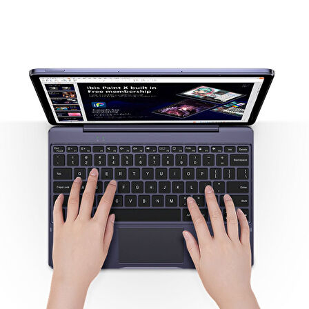 XP-Pen ACK08 Smart Keyboard Android 12 İşletim Sistemli Magic Drawing Pad için 9494G_EU