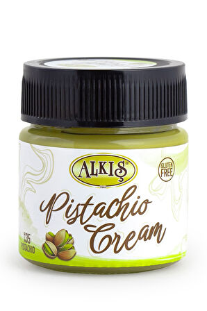 Alkış Pistachio Creams Sürülebilir Glutensiz Dubai Çikolatasına Uygun Antep Fıstığı Kreması Net 200 G