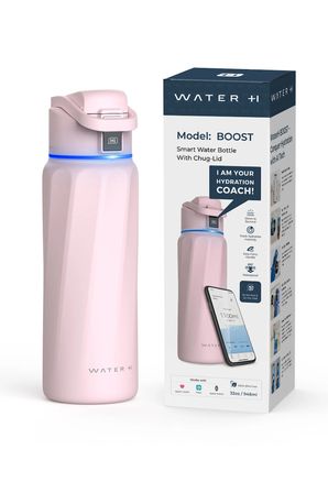 WaterH Boost Akıllı Termos | Hidrasyon Takibi Yapan, Yalıtımlı 710 ml / 24 oz Akıllı Şişe