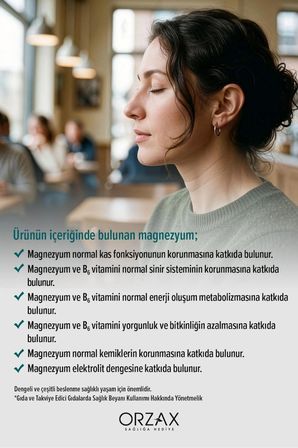 Orzax Ocean Magnezyum Complex 60 Tablet