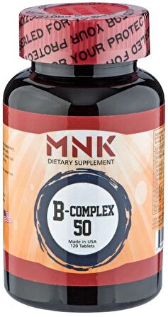 Mnk B Vitamini Kompleks 50 120 Tablet 