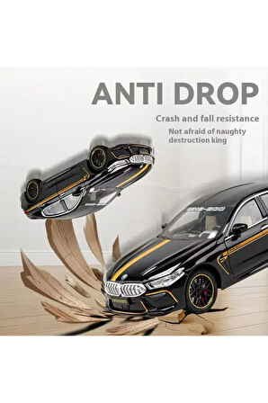 1:24 Bmw M8 Diecast Araba Kapılar Bagaj Kaput Açılır Bmw M8 MANHART