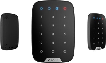 Ajax Kablosuz Dokunmatik Keypad Tuştakımı - Siyah