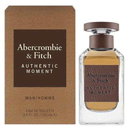 Abercrombie And Fitch Men's Authentic Moment EDT 3.4 Erkek Parfüm