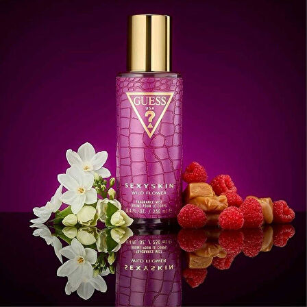 Guess Sexy Skin Wild Flower Fragrance Mist 250 ml Vücut Spreyi