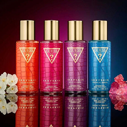 Guess Sexy Skin Wild Flower Fragrance Mist 250 ml Vücut Spreyi