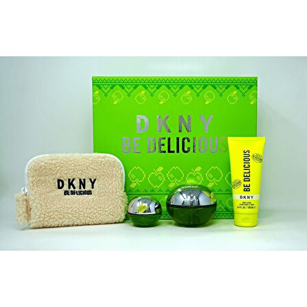 Dkny Be Delicious Edp 100 Ml + Body Lotion 100 Ml + Edp 15ml.kadın set