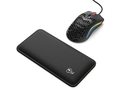 Glorious Ergonomik 20x10cm Kumaş Siyah Mouse Bilek Desteği 19mm