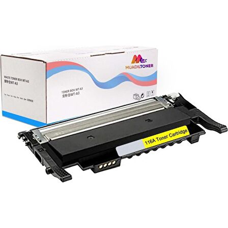 Color Laser Mfp 178NW-HP 117A Uyumlu Sarı Muadil Toner Chipsiz