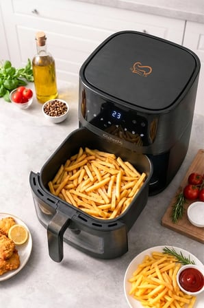 KitchenMi Air Fryer 6L Fritöz