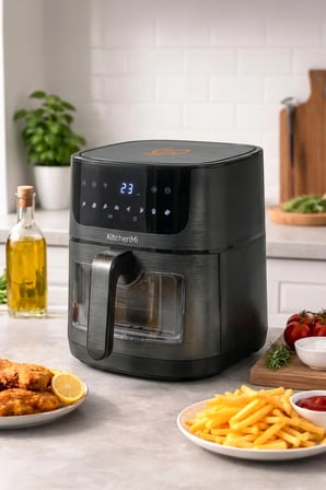 KitchenMi Air Fryer 6L Fritöz