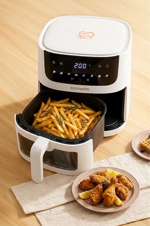 KitchenMi Air Fryer 6L Fritöz