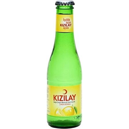 Kızılay Limonlu Maden Suyu 200 ml x 24 Adet