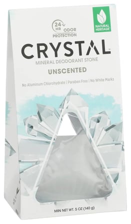 Crystal Unscented Mineral Deodorant Stone 140GR