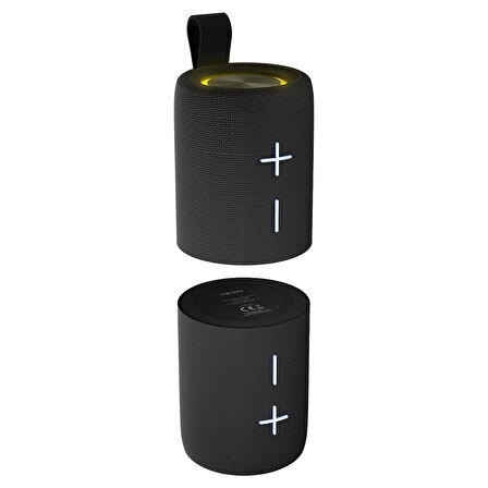 Mıkado Md-51bt, 20w, Taşınabilir, Aux/bt/tf/tws, Rgb Işıklı, 1800mah + 1800mah, Ipx66 Su Geçirmez, Mıknatıslı, Ayrılabilir 2 Parça, Bluetooth Speaker (siyah)