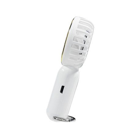 EVEREST EFN11, BEYAZ, 3 Kademeli Hız, Elde Kullanım, Dahili 900mAh Bataryalı, Type-C Şarj Girişli, Vantilatör