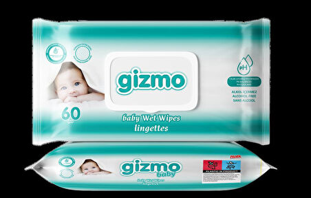 Gizmo Baby Islak Mendil 12 Paket 720 Yaprak