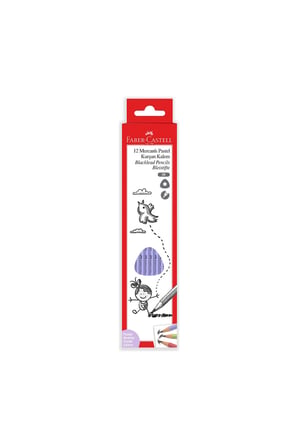 Kurşun Kalem Pastel Mercanlı 2B Üçgen 12'Li 5244321605000