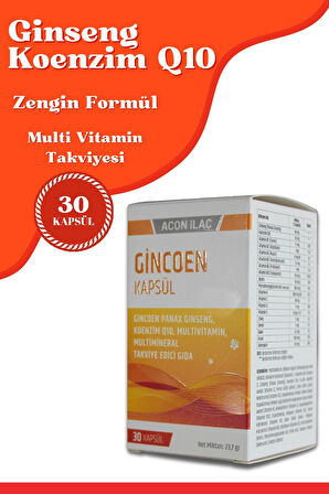 GİNCOEN 30 KAPSÜL