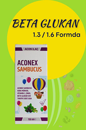 ACONEX SAMBUCUS ŞURUP 150ml