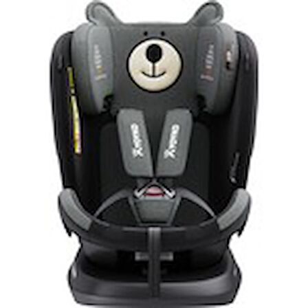 Yoyko Bear 360 ° Dönebilir Yatabilir i-Size 0-36 Kg Oto Koltuğu ISOFIX/SIP/LATCH - Gri