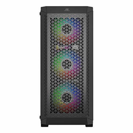PowerBoost PB-PS5847B 600W 80+ USB 3.2 LED ATX Mid Tower Siyah Kasa