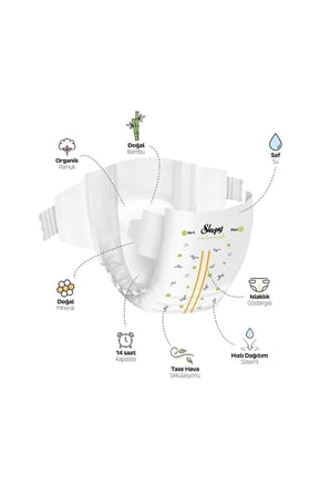 Sleepy Natural Double Soft Ultra Fırsat Paketi Bebek Bezi 7 Numara Xxlarge 96 Adet