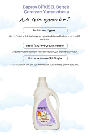 Baproy Bebek Yumuşatıcı 1000ml  