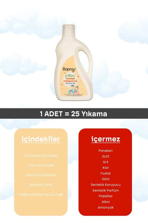Baproy Bitkisel Çamaşır Yumuşatıcısı 1 L Doğal Lavanta Yağlı