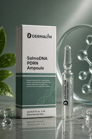 DERMALYN 1 Adet PDRN Somon DNA Kolajen İçeren Cildi Gençleştirmeye Yardımcı Ampul Serum Dermaroller Dermapen