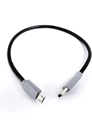 Type-c To Mikro Usb Kablosu  Usb Tip C  Mikro Usb Otg Kablosu Erkek  Erkek Şarj Veri I?letimi 30cm
