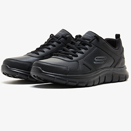 Skechers Track Memory Foam Mens Sneaker Black Hafızalı taban Erkek Günlük Spor Ayakkabı Siyah