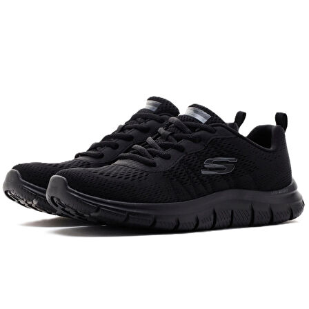 Skechers Track-New Staple Memory Foam Womens Walking Shoes Hafızalı Taban Kadın Yürüyüş Ayakkabısı Siyah