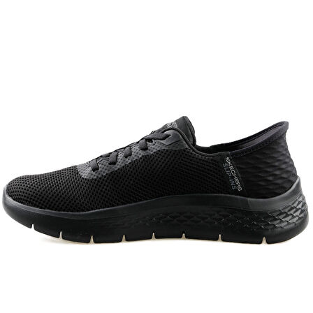 Skechers Slip-ins Go Walk Flex-Grand Entrance Womens Walking Shoes Lastik Bağcıklı Kadın Yürüyüş Ayakkabısı Siyah 
