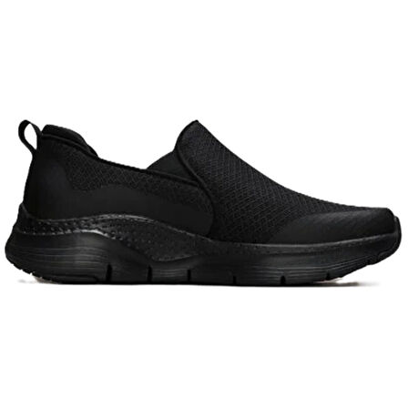 Skechers Arch Fit Banlin Sneaker Konfor Tabanlı Erkek Yürüyüş Ayakkabısı 4cm Yükseklik Siyah