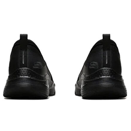 Skechers Arch Fit Banlin Sneaker Konfor Tabanlı Erkek Yürüyüş Ayakkabısı 4cm Yükseklik Siyah