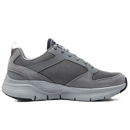 Skechers Archfit-Servitica Mens Sneaker Erkek Günlük Spor Ayakkabı Gri