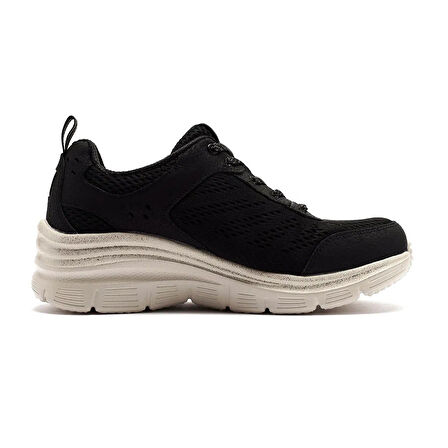 Skechers Fashion Fit Air Cooled Memory Foam Sneaker Hafızalı Taban Kadın Günlük Spor Ayakkabı Siyah