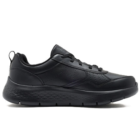 Skechers Go Walk Flex-Steady Up Mens Leather Walking Shoes Hakiki Deri Erkek Yürüyüş Ayakkabısı Siyah