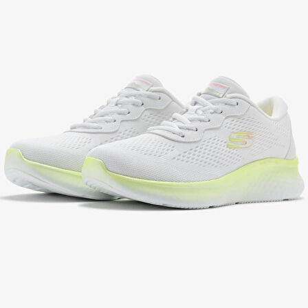 Skechers Lite Pro Memory Foam Womens Walking Shoes White Kadın Günlük Spor Ayakkabı Beyaz