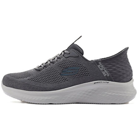 Skechers Skech-Lite Pro-Primebase Memory Foam Mens Sneaker Hafızalı Taban Erkek Günlük Spor Ayakkabı Gri