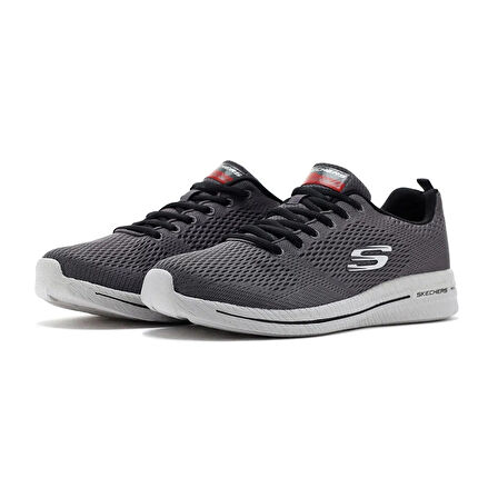 Skechers Burst 2.0 Out Of Range Memory Foam Mens Sneaker Hafızalı Taban Erkek Günlük Spor Ayakkabı Gri