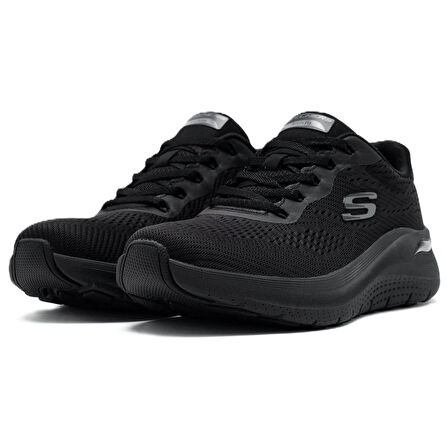Skechers Arch Fit 2.0-Big League Memory Foam Womens Walking Shoes Hafızalı Taban Kadın Yürüyüş Ayakkabısı Siyah